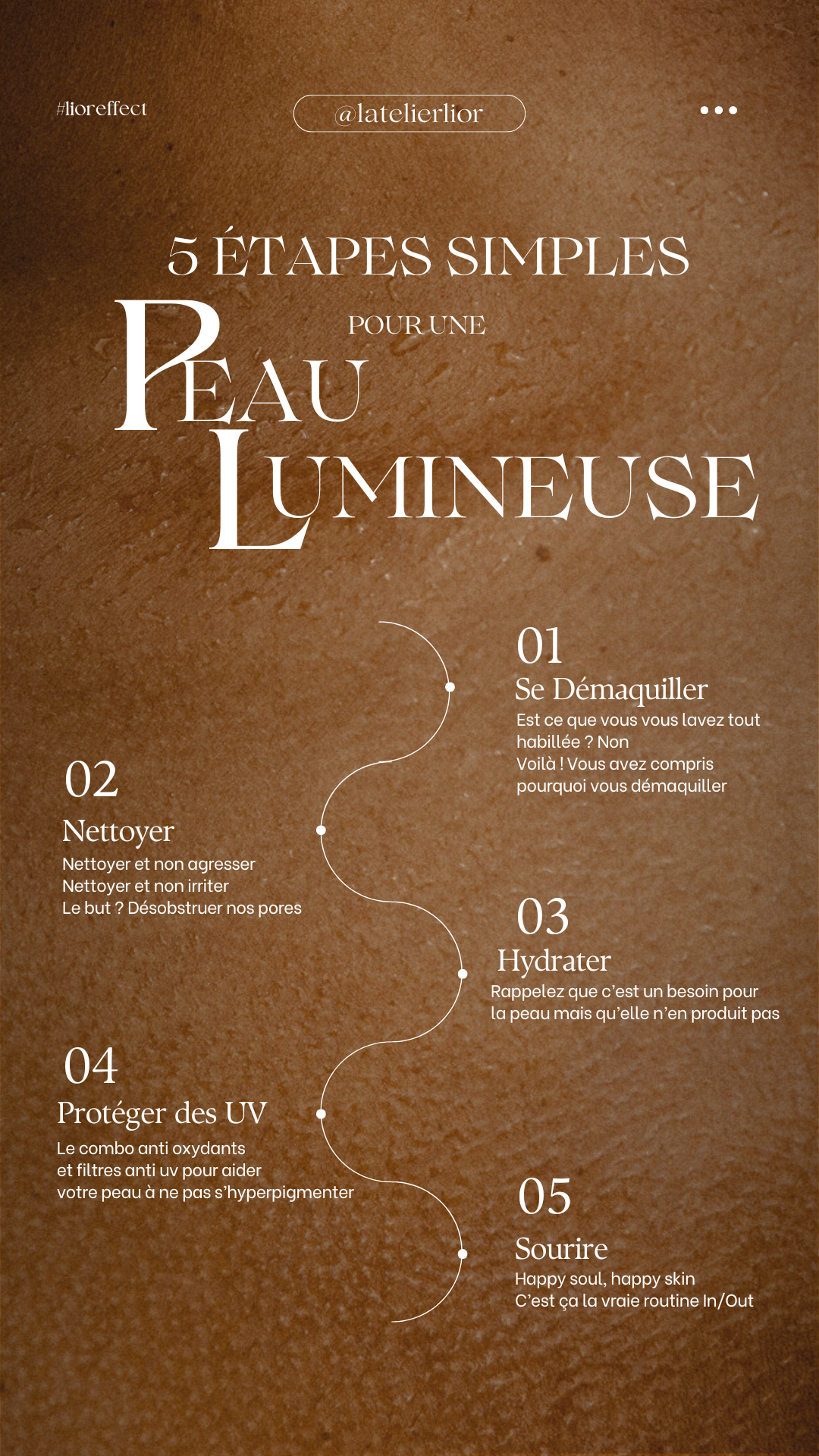 Les 5 étapes simples pour une peau lumineuse