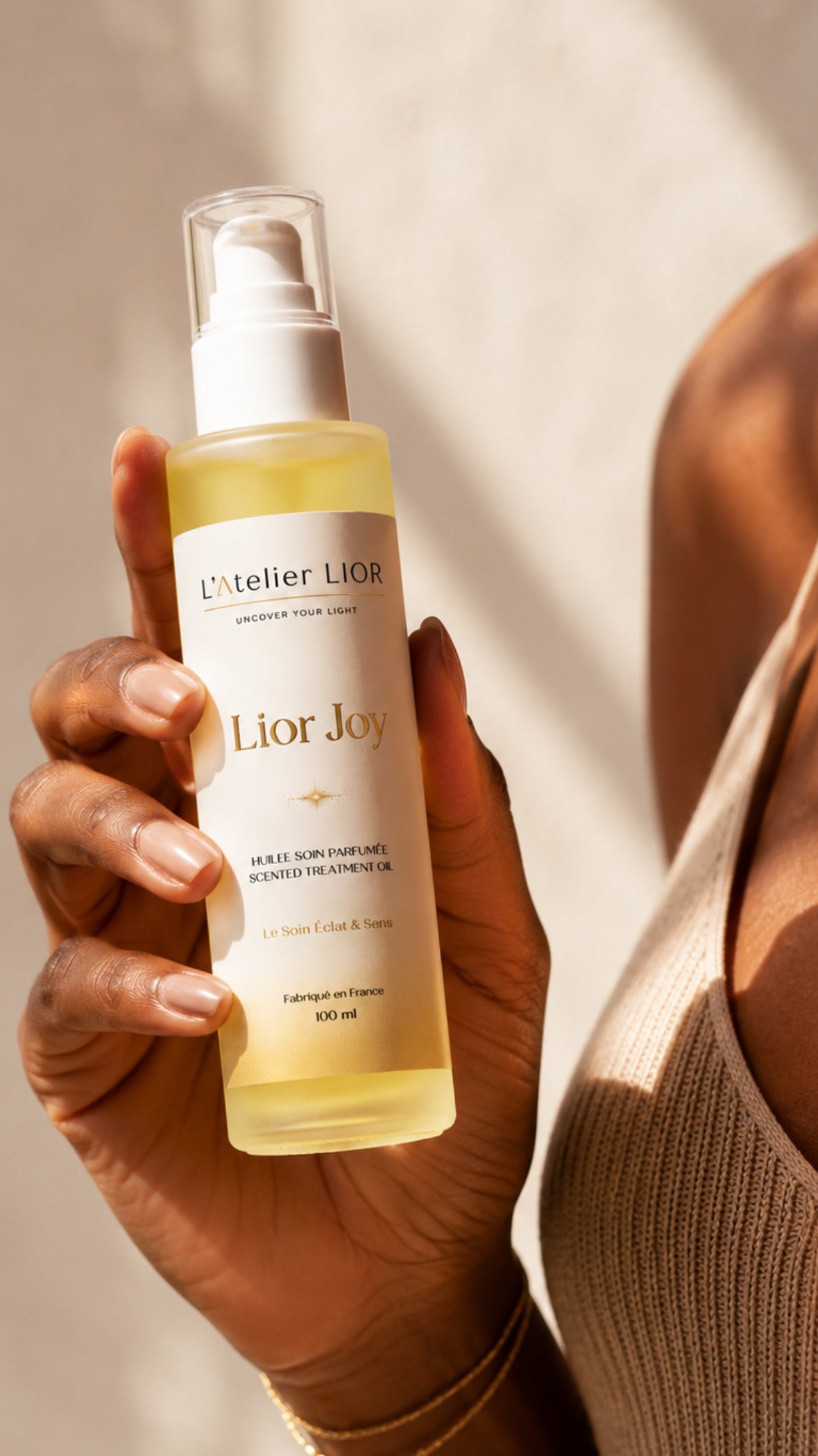 Huile de Soin Parfumée "Lior Joy" Le Soin Parfum de Peau